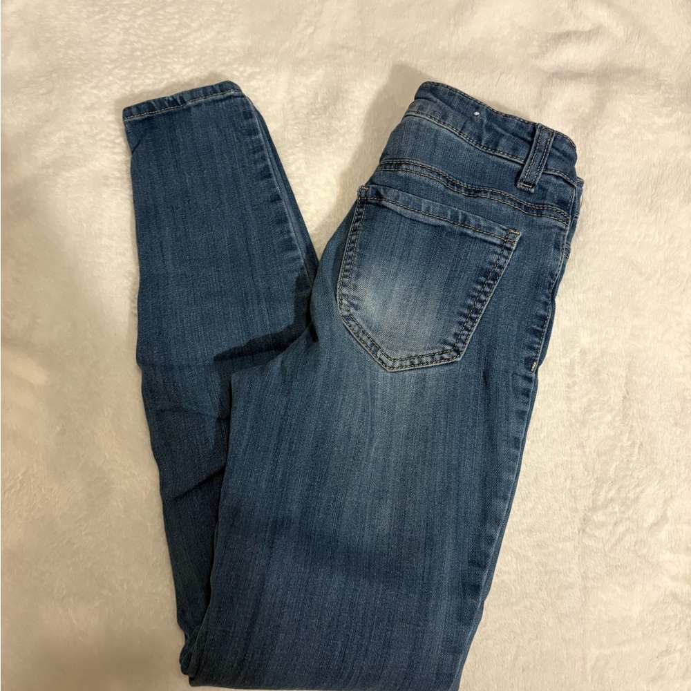 Rue21 Blue Skinny Jeans with Tapered Fit